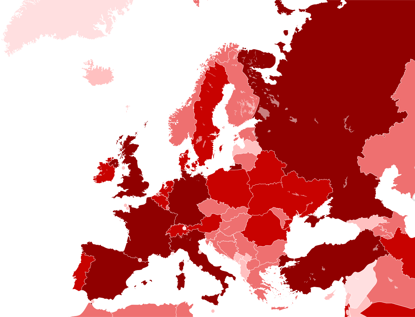 Division en Europe : l'Est moins touché que l'Ouest par le coronavirus