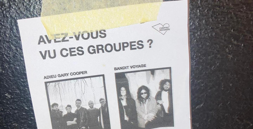 (c) Bandit Bandeau POPUP! x euradio - Barrio Colette + Bandit Voyage + Adieu Gary Cooper = Cheptel en liberté