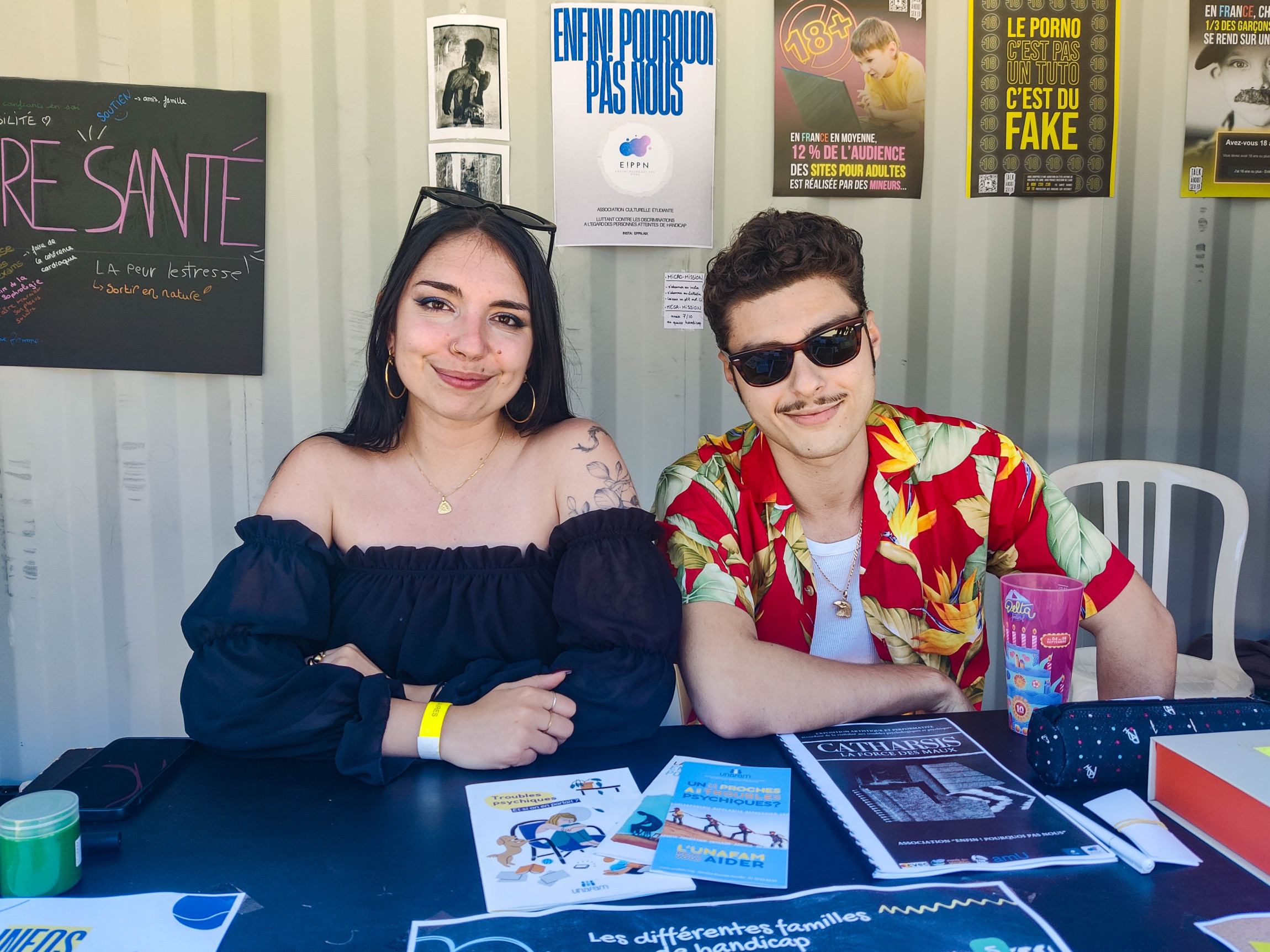 L’association Enfin ! Pourquoi pas nous lors de l'Europe Festival à Marseille © Thomas Rocher pour Euradio Marseille : carton plein pour la première édition de l’Europa Festival