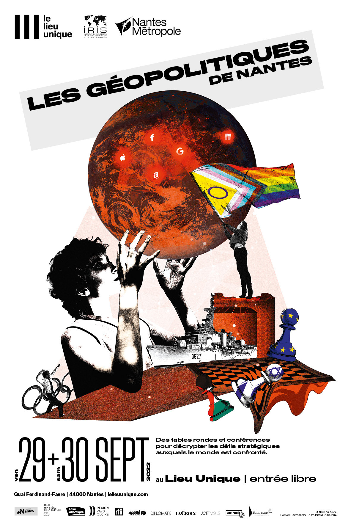 Nadia Diz Grana Les Géopolitiques sont de retour, les 29 et 30 septembre au Lieu Unique, à Nantes.