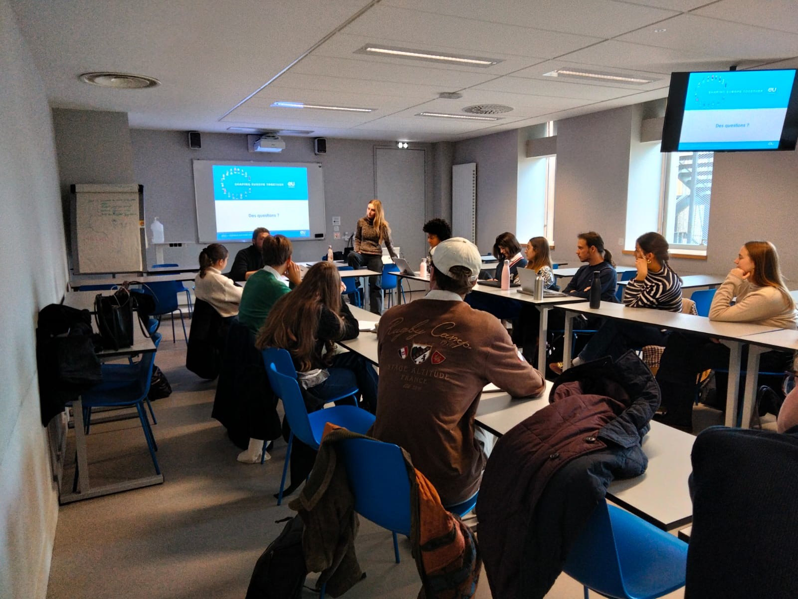 À Sciences Po Bordeaux, des étudiants qui aspirent à une carrière européenne