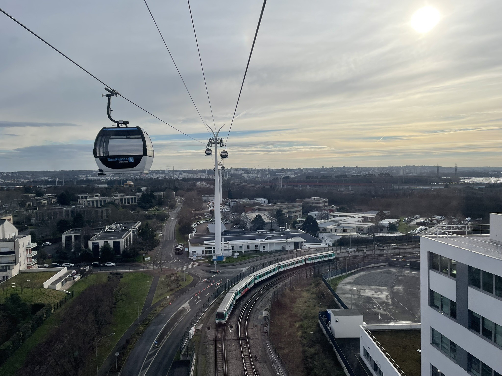 Le téléphérique urbain le plus long d'Europe est en Île-de-France