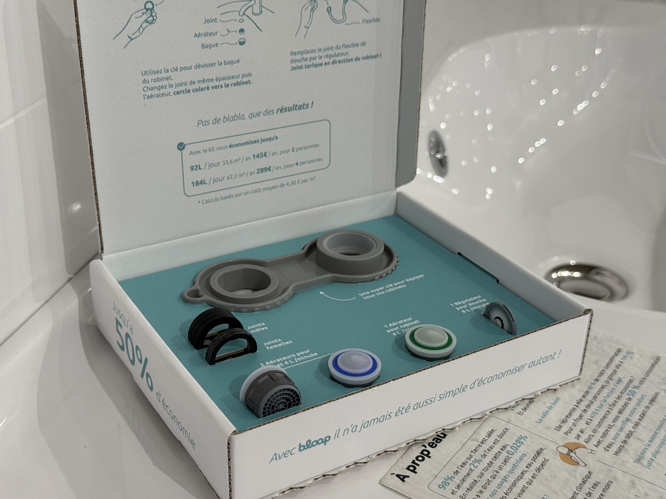 Un kit made in Europe pour faire baisser sa facture d'eau