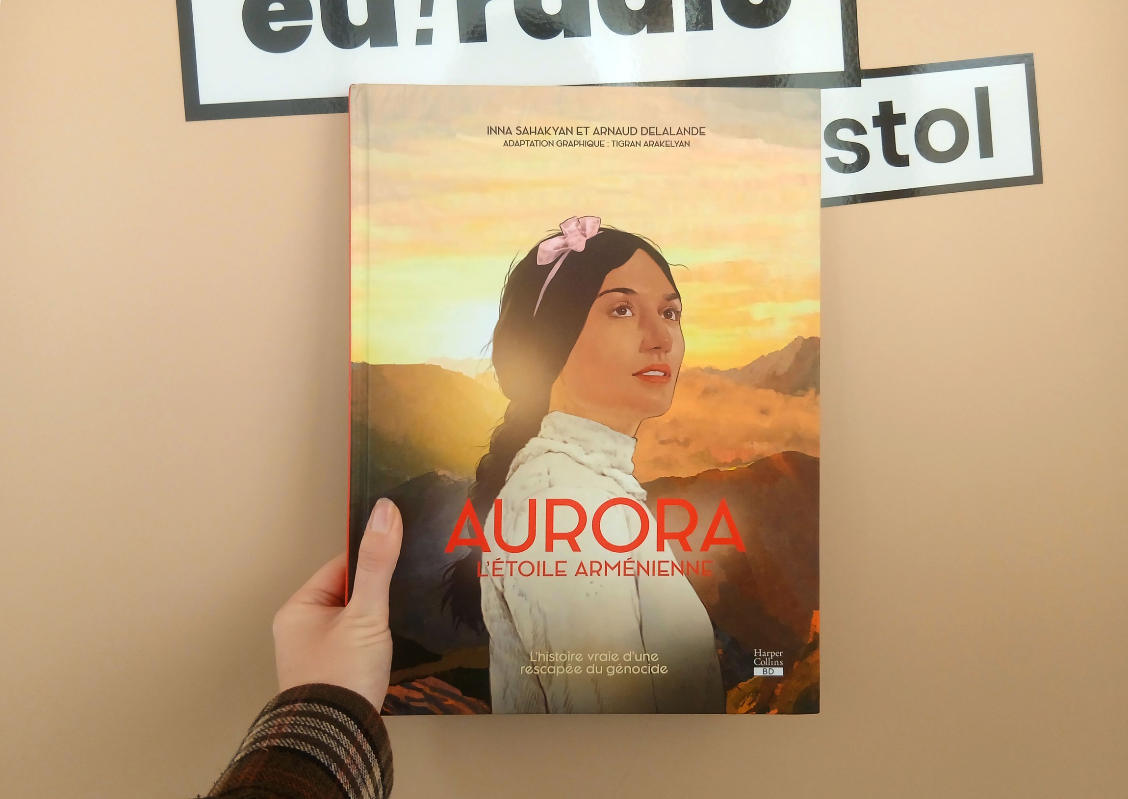 Aurora, l'étoile arménienne de Inna Sahakyan et Arnaud Delalande (HarperCollins)