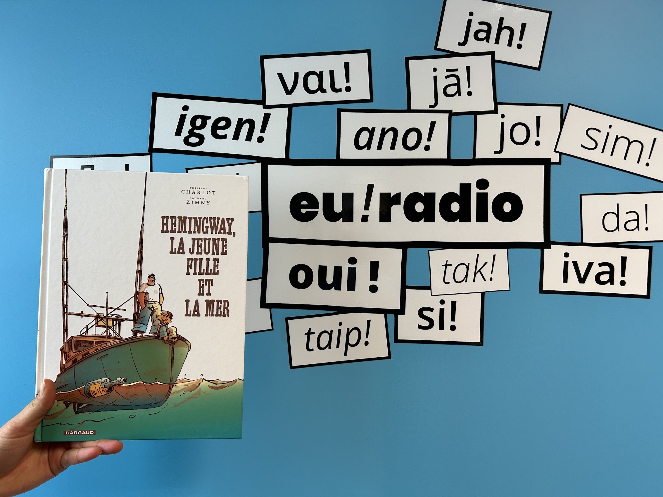 Hemingway, la jeune fille et la mer de Philippe Charlot et Laurent Zimny (Dargaud)